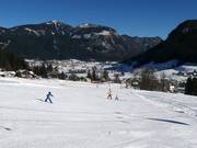 Makkelijke pistes in het dal in Gosau