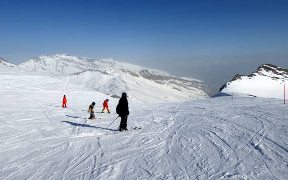 Gletsjerskigebied in de Glarner Alpen