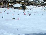 Beveiligd beginnersgebied in Montgenèvre