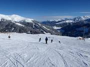 Makkelijke pistes bij het Arena Center in Gerlos