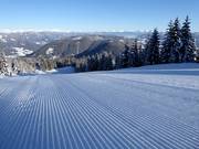 Zeer goede pistepreparatie