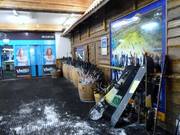 Een grote keuze aan skistokken