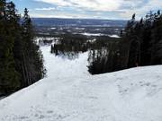 Zware afdaling Störtloppet