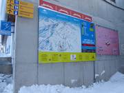 Informatiebord bij het dalstation