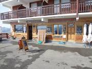 Restaurant Le Coeur de Bisanne nabij het dalstation van de stoeltjeslift Rosières.