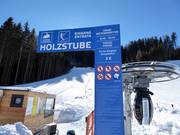 Informatie bij de instap Holzstube