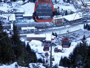 Station direct aan de Stubnerkogelbahn in Bad Gastein