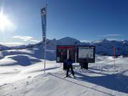 Off-piste checkpoint