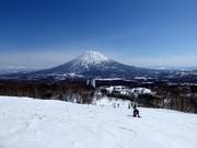 Afdaling naar Niseko Village