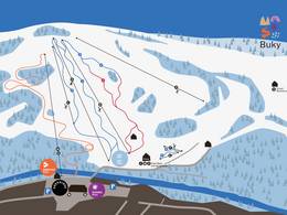 Skigebied Mladé Buky