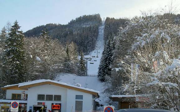 Skiën in het Natuurpark Weissensee