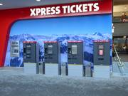 Ticketpunt bij het dalstation