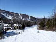 Gemakkelijke piste op de Mont Soleil