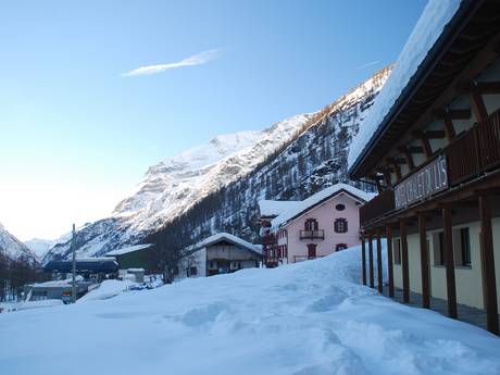 Familieskigebieden Piemont – Gezinnen en kinderen Alagna Valsesia/Gressoney-La-Trinité/Champoluc/Frachey (Monterosa Ski)