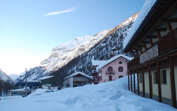 Familieskigebieden Monte Rosa – Gezinnen en kinderen Alagna Valsesia/Gressoney-La-Trinité/Champoluc/Frachey (Monterosa Ski)
