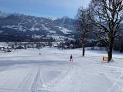 Wedstrijdpiste bij de Schneemandllift