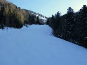 Afdaling vanaf de Unternbergalm