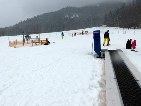Skigebieden voor beginners in het bestuursdistrict Miesbach – Beginners Hirschberglifte – Kreuth