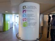 Informatie bij het bergstation Titlis