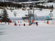 Oefenliften in het dalgebied