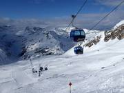 Goldbergbahn II - 8-persoons gondel (met 1 kabel)