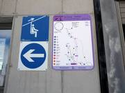 Gedetailleerde informatie bij alle skiliften