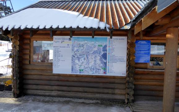 Valsugana: oriëntatie in skigebieden – Oriëntatie Lavarone