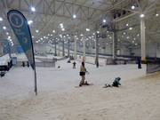 Uitzicht op de hele gemakkelijke pistes