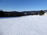 Zeer goede pistepreparatie in het skigebied Spindlermühle