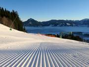 Zeer goede pistepreparatie