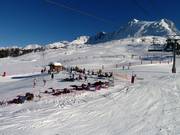 Het oefenterrein bij de stoeltjeslift Cabri