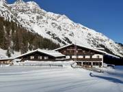 Alpengasthof Schlickeralm in het skigebied zelf