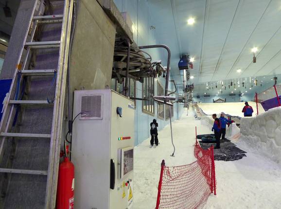 Ski lift Ski Egypt - Pannenkoeklift