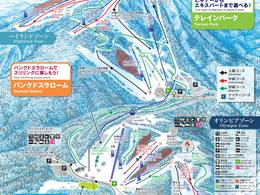 Pistekaart Sapporo Teine