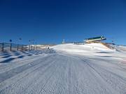 Pistes op ongeveer 2500 m bij La Tosa