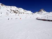 Gemakkelijke piste bij de Sonnenbahn