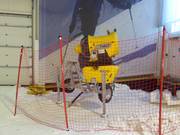 Sneeuwkanon in de skihal SNØ bij Oslo