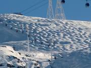 Buckelpiste bij Grandes Platières