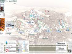 Pistekaart Les Marmousets/Massif d’Orbe – Bois d’Amont