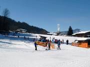 Uitzicht op het oefenterrein Rueppen