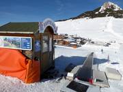 Transportband Fantiland in het skigebied Jochgrimm
