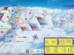 Pistekaart Palandöken (Ejder 3200 World Ski Center)