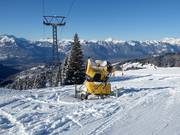 Sneeuwkanon in Gryon