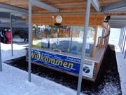 Verzorgde kassa's bij de Turrachbahn