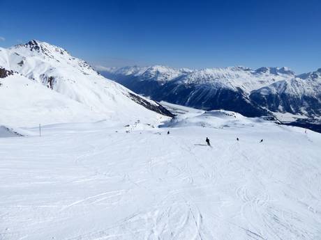 Berninagroep: beoordelingen van skigebieden – Beoordeling St. Moritz – Corviglia