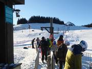 Skischullift Postalm - Sleeplift met T-beugel/Ankerlift