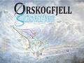 Pistekaart Ørskogfjell Skisenter
