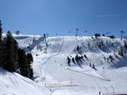 Korte moeilijke piste Schafnase bij de Schafalmbahn