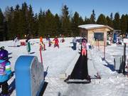 Tovermat bij het bergstation Kreischberg 10er