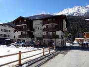 Haus Evita direct aan het dalstation